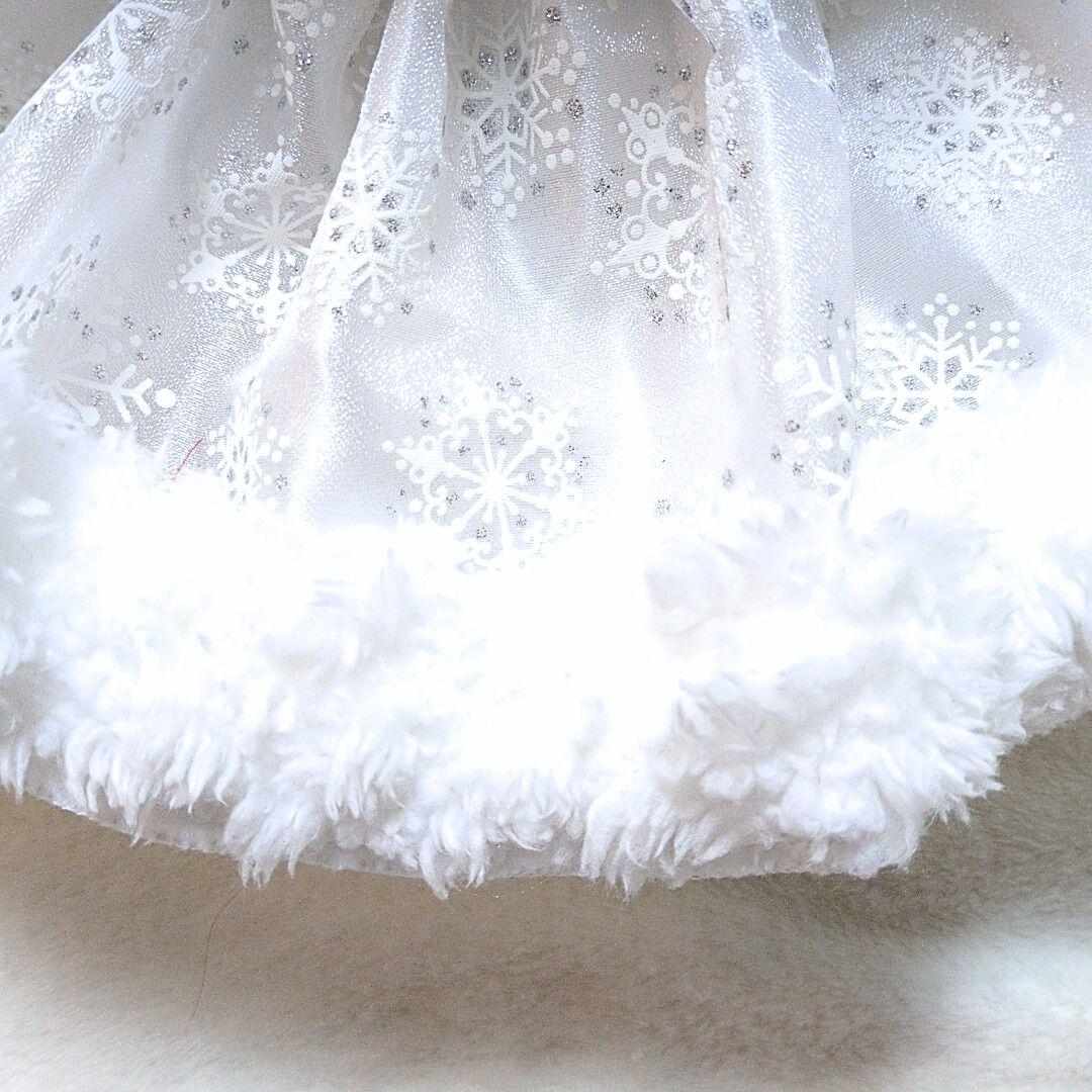 ウィッシュミーメル　メルメルドールコスチューム　雪の結晶　白　1435