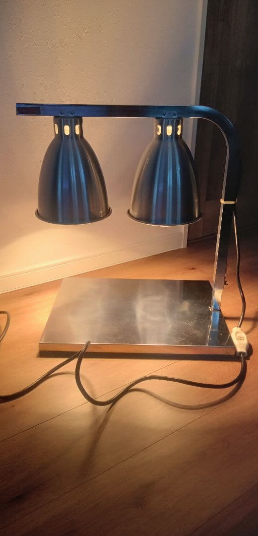 飴細工用ランプ　SUGICO ダブルランプ ステンレス