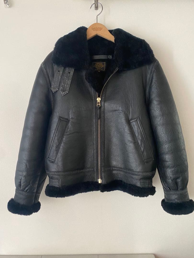 MORGAN PRODUCTIONS モーガン B-3ムートンフライトジャケット