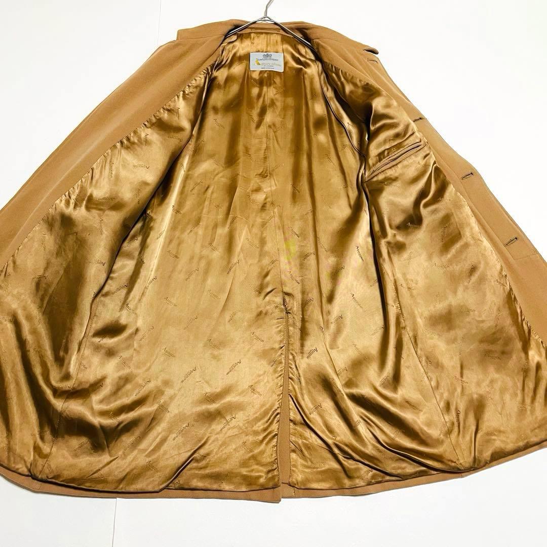 Aquascutum 英国製 ウールコート比翼 ステンカラー アクアスキュータム