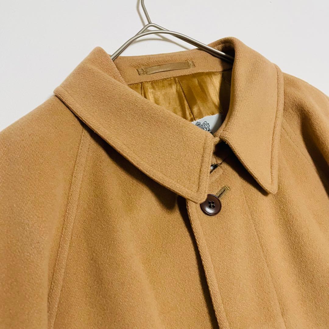 Aquascutum 英国製 ウールコート比翼 ステンカラー アクアスキュータム