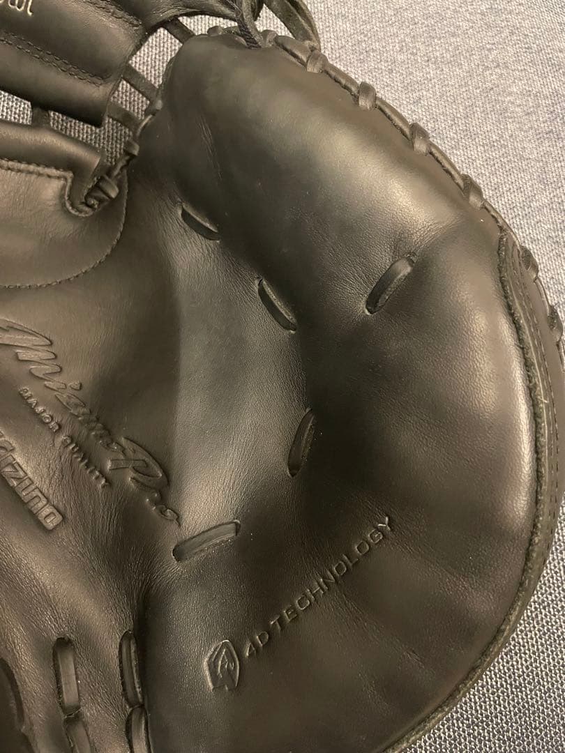 美品！　ミズノプロ　キャッチャーミット　良型　野球 硬式グローブ 一般用　大人