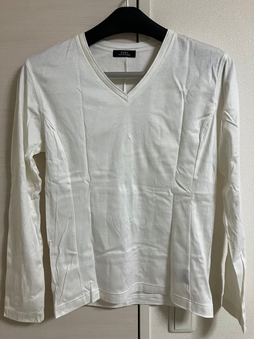 5351 長袖カットソー（スタッズ/無地） ４枚セット　サイズM