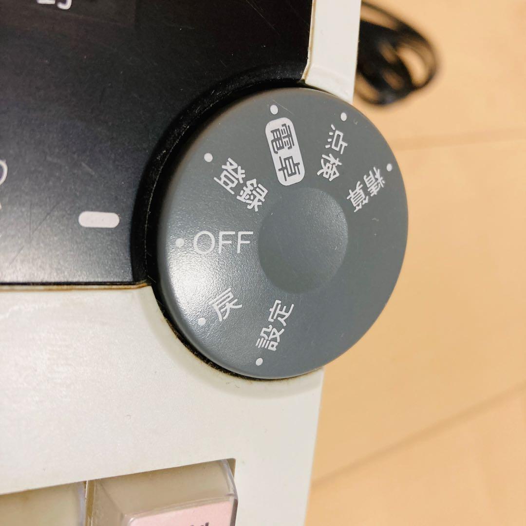 【美品】CASIO カシオ 電子レジスター 100ER 人気コンパクトサイズ