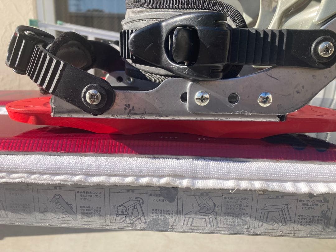 ショート(ファン)スキー　スノーボードブーツ用SALOMON× SALOMON赤