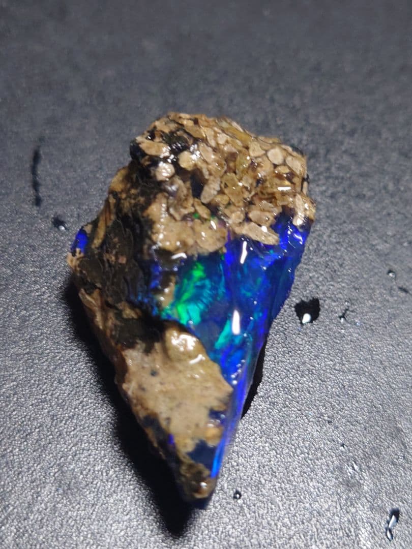 A*e様 エチオピア　オパール　青　ブルー　原石　49ct 標本　鉱石