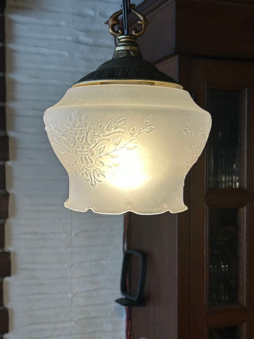 アンティーク ペンダントライト 4台+少し傷あり1台