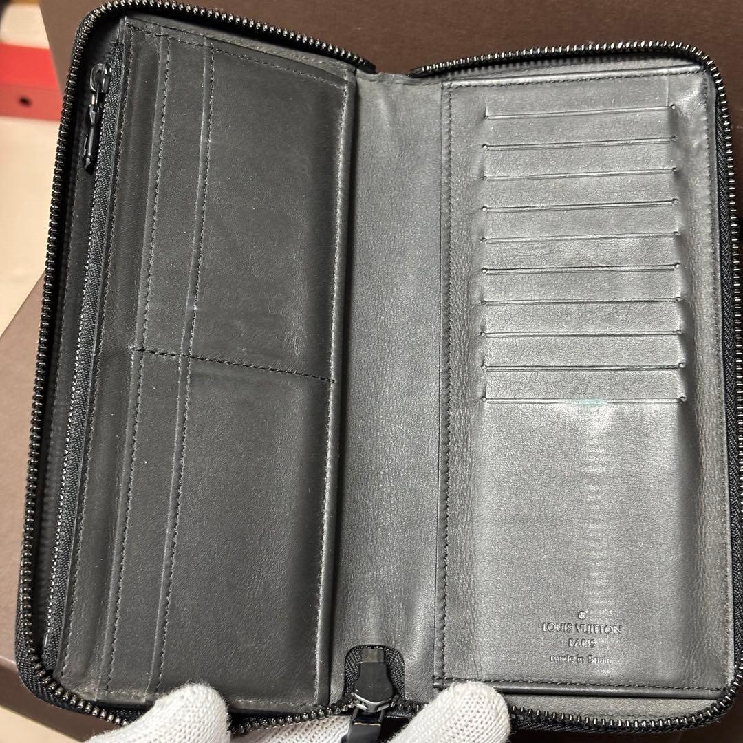 ルイヴィトン シャドウ ヴェルティカル 長財布 ICチップ搭載