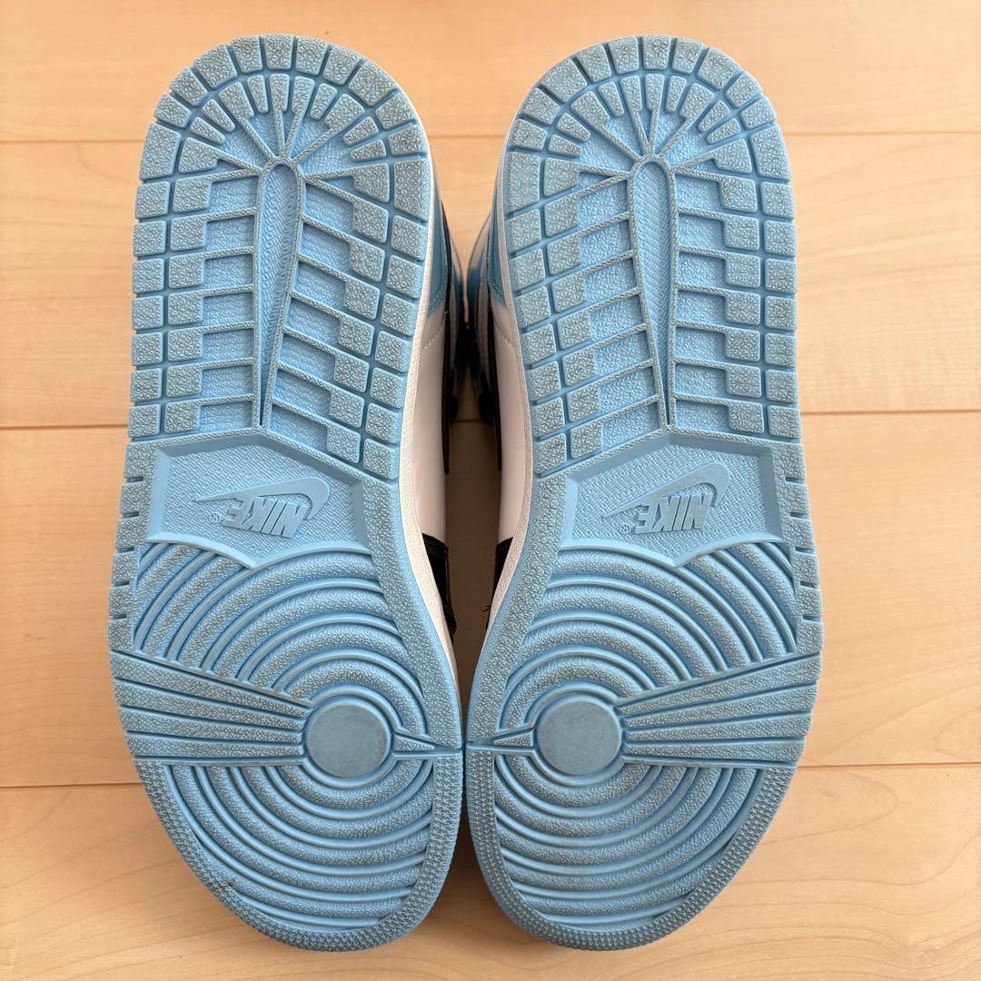 美品 ナイキ CD0461-401 ジョーダン 1 ハイ UNC パテントレザー