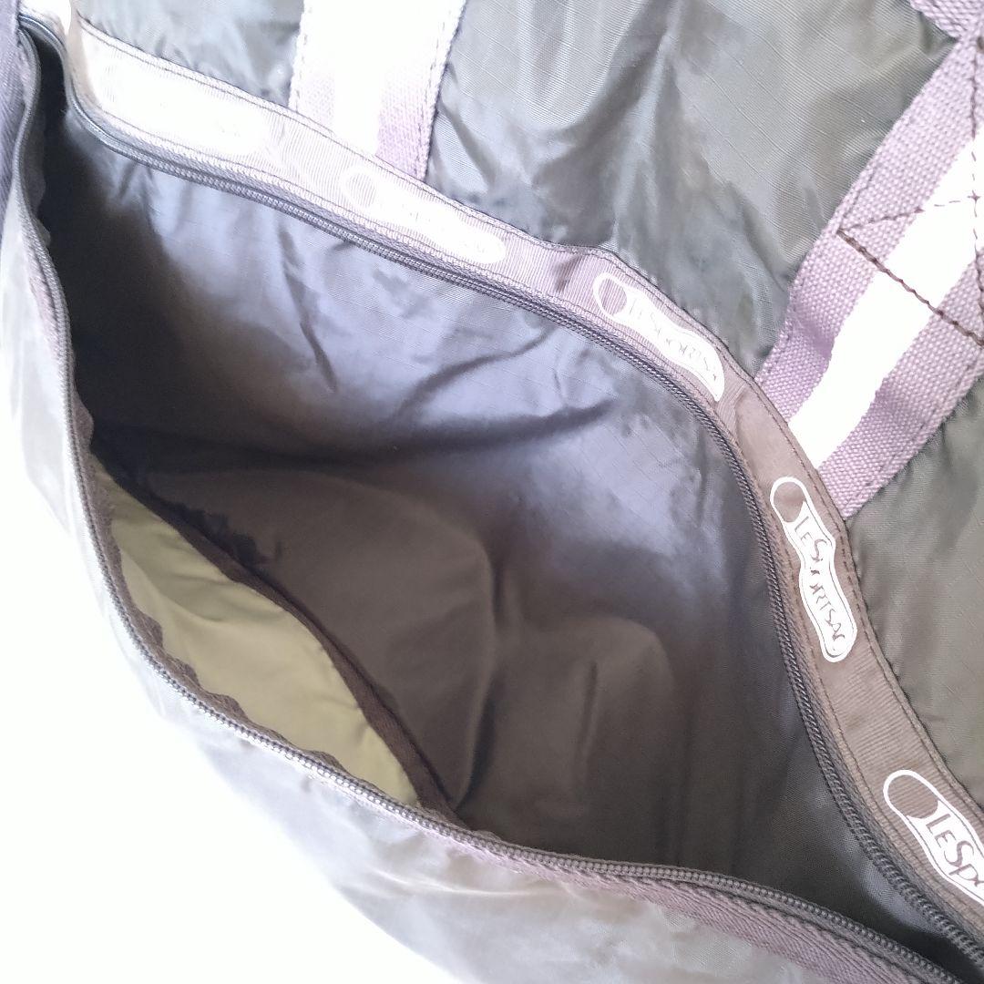 レスポートサック ボストンバッグ 2WAY 旅行バッグ ブラウン ピンク