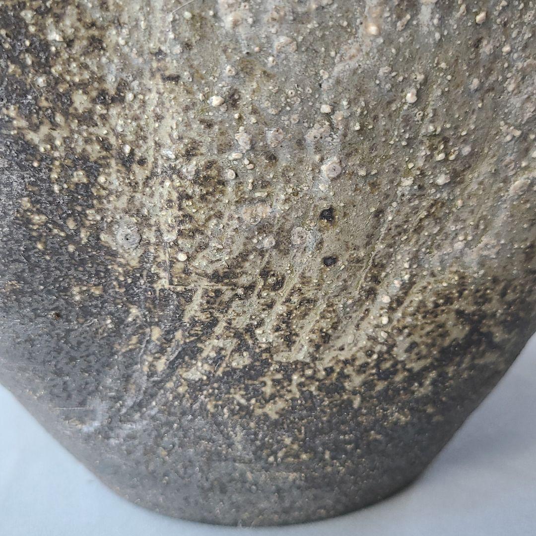 信楽焼 傘立て 窯肌壷 高さ４６cm