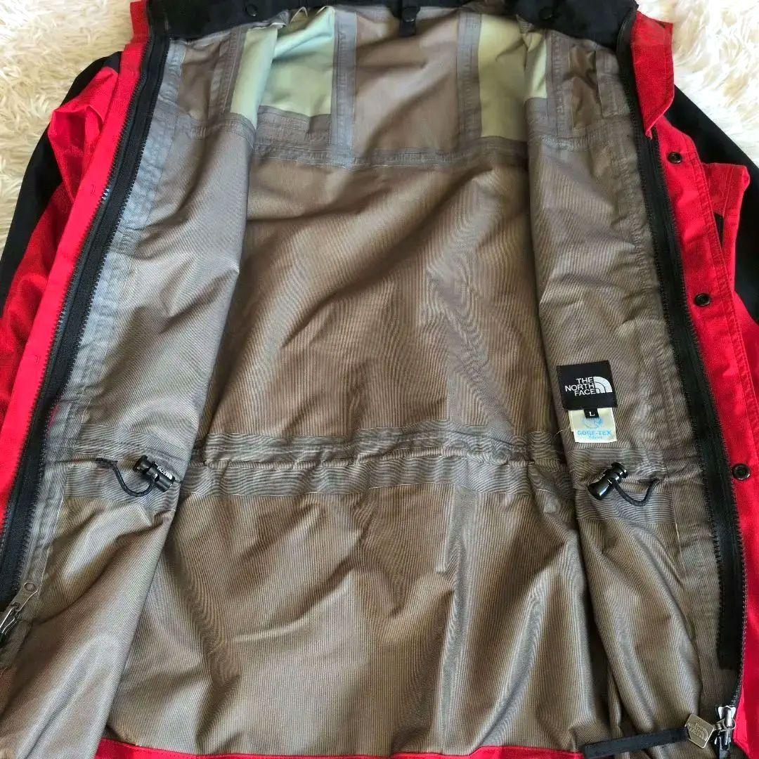 THE NORTH FACE マウンテンパーカー 赤黒 ゴアテックス　L