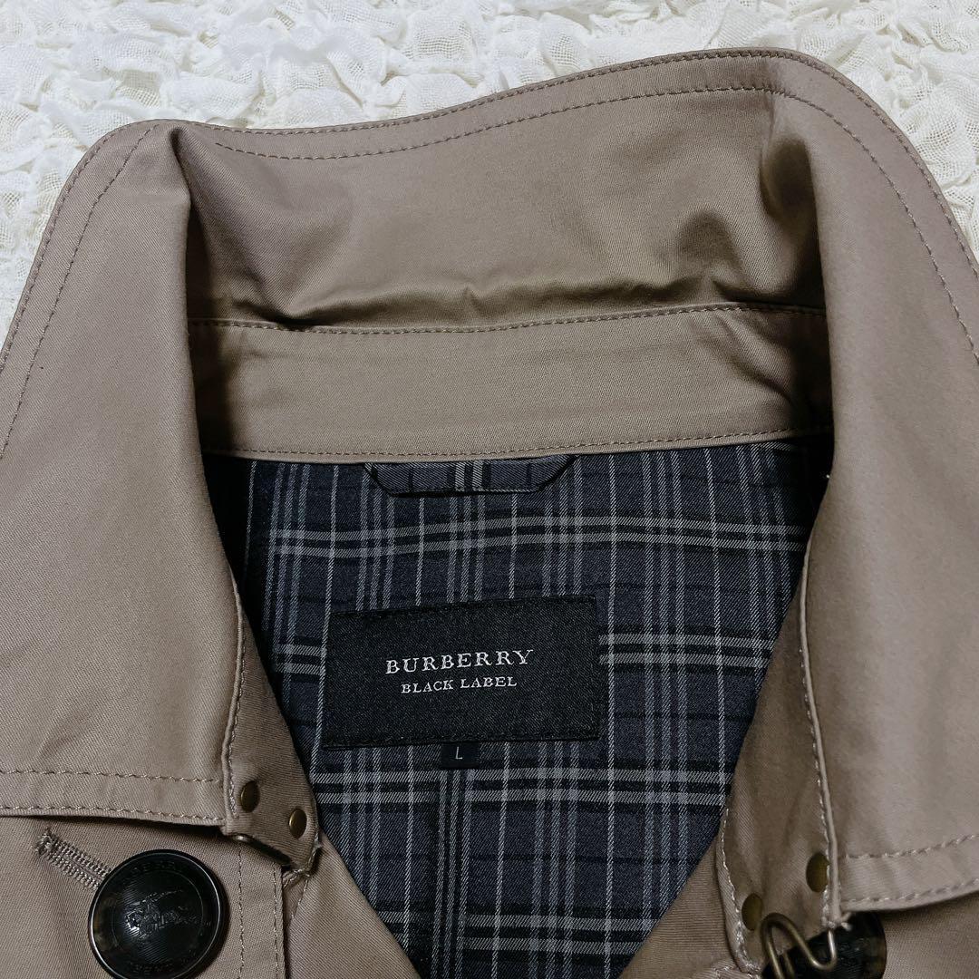 訳あり BURBERRY バーバリーブルーレーベル トレンチコート チェック