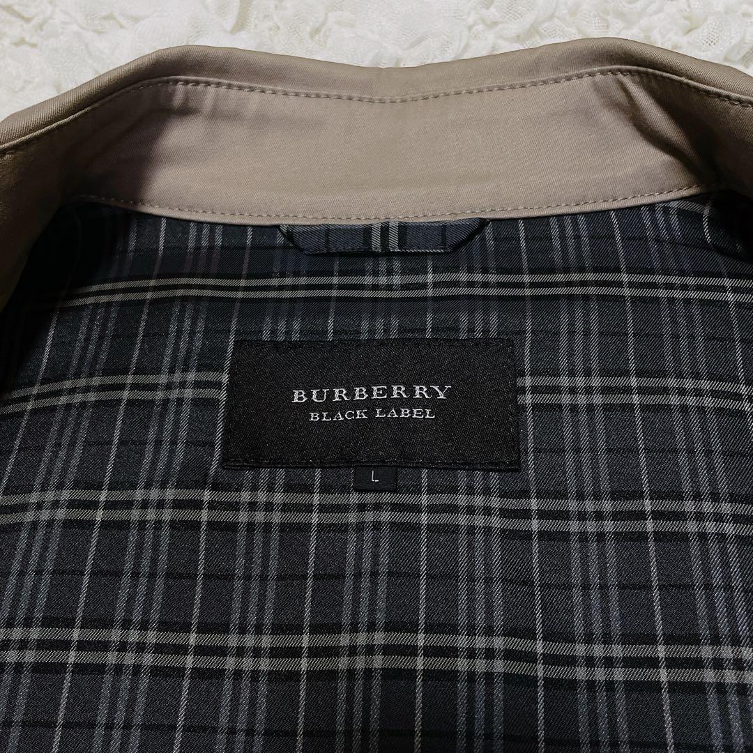 訳あり BURBERRY バーバリーブルーレーベル トレンチコート チェック