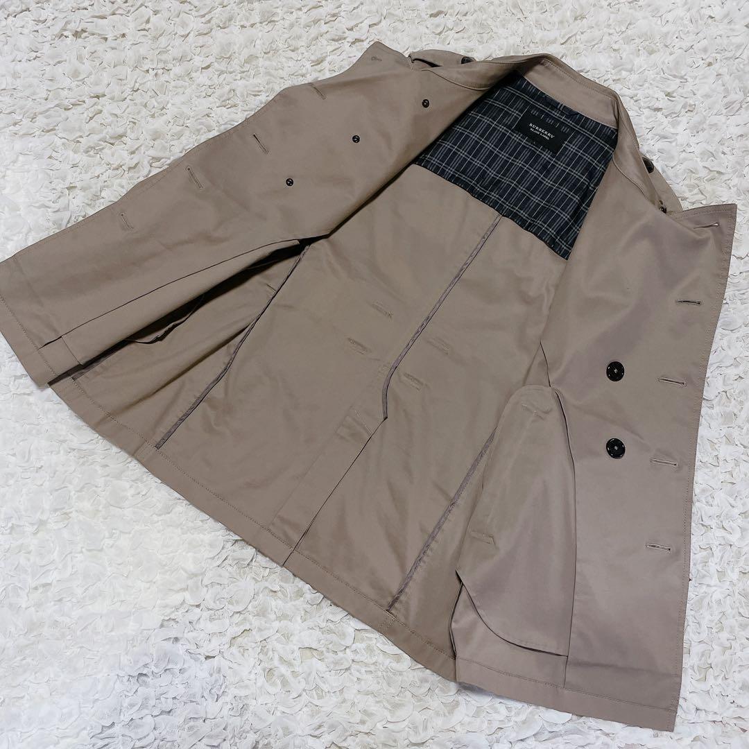 訳あり BURBERRY バーバリーブルーレーベル トレンチコート チェック