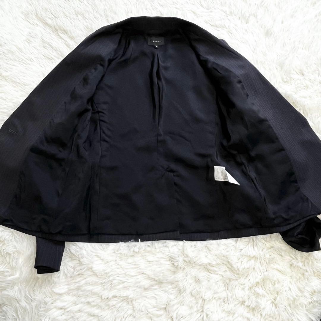 美品✨️セオリー パンツスーツ セットアップ ストライプ サイズ2 M