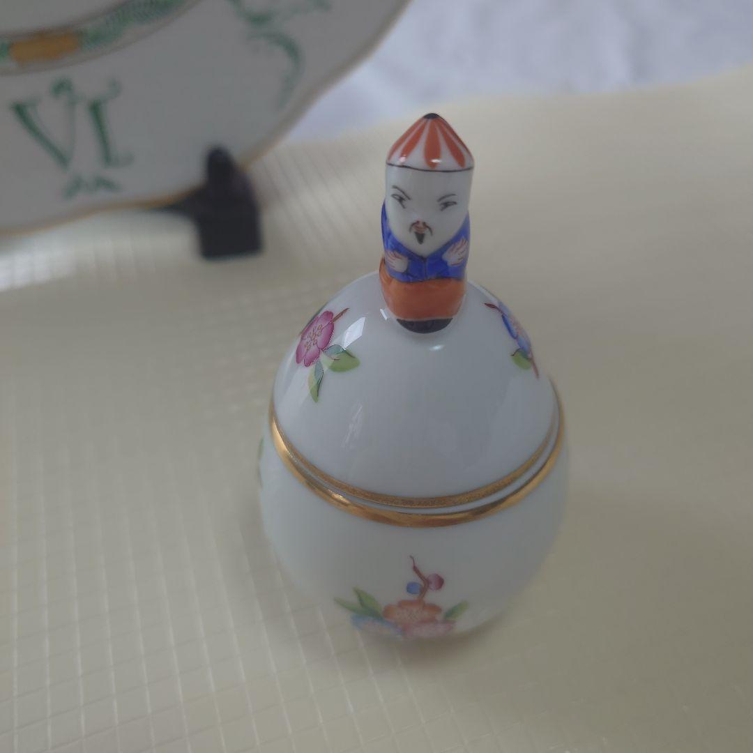 ヘレンド希小 ・ ボンボンシノワズリ マインダリン ・タバコ消し等２品