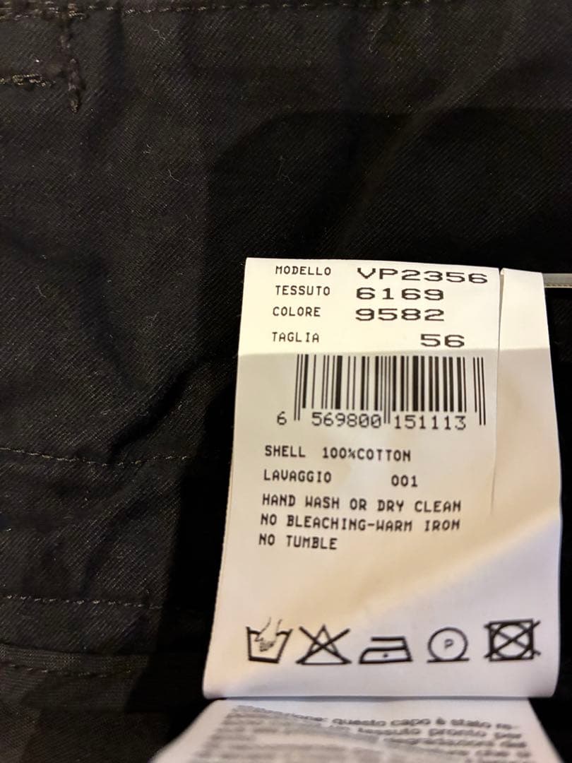 EMPORIO ARMANI ブラックカジュアルワイドパンツ！裾ジッパー付き