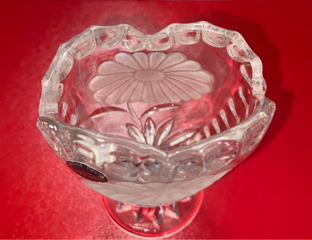 バカラ ジャポニズム 向日葵　花瓶　フラワーベース　アンティーク作品