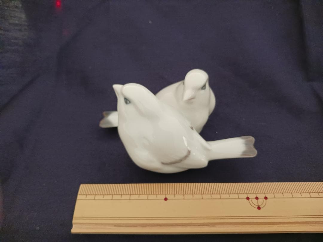 〔値下げ‼〕ロイヤルコペンハーゲン　フィギュリン　二羽の小鳥　美品