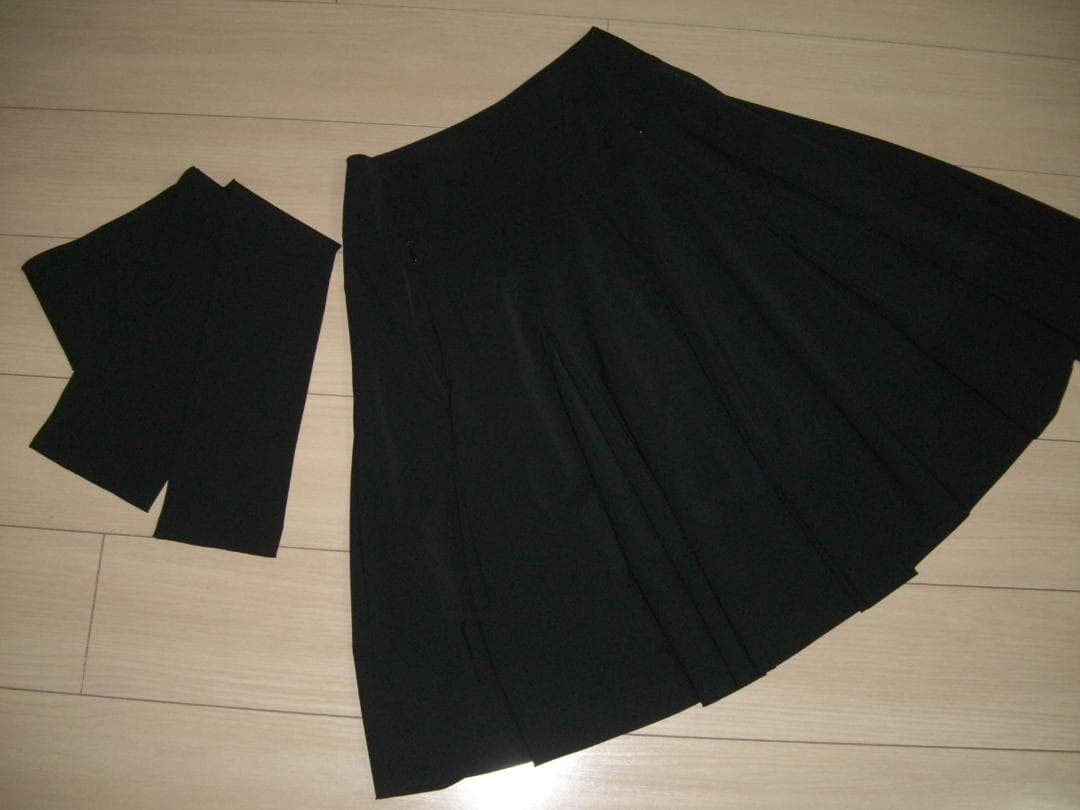 専用９万★フォクシーニューヨークFOXEYリボン付ストレッチフレアスカート42