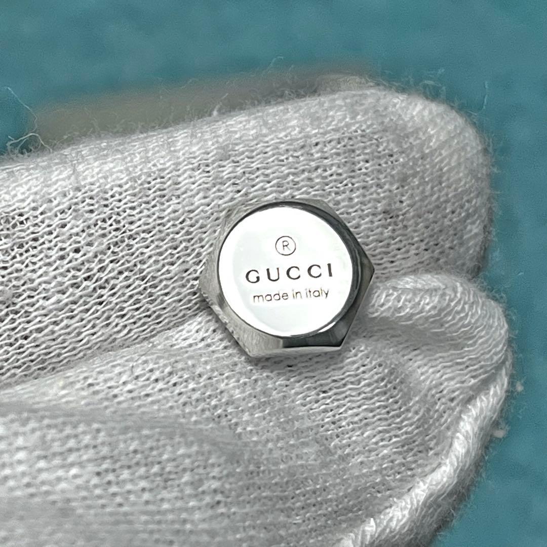 美品　GUCCI ヘキサゴンピアス　片耳‼️