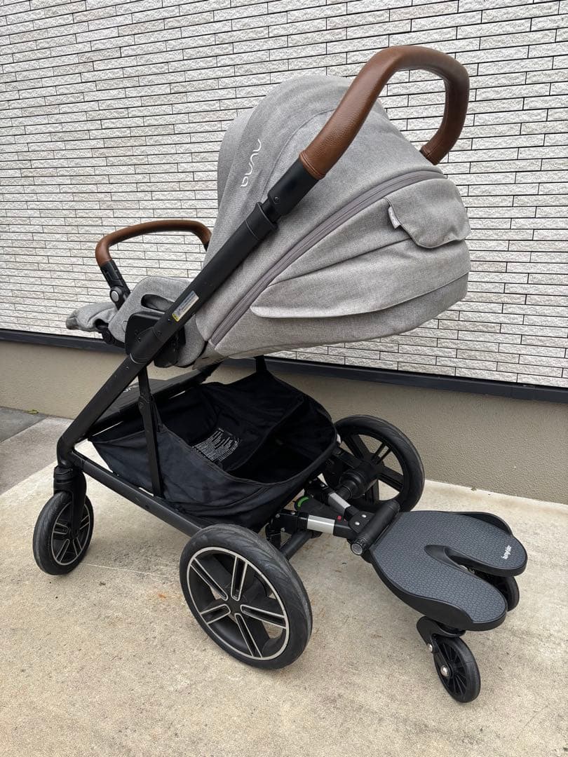 NUNA ベビーカー グレー　next ネクスト