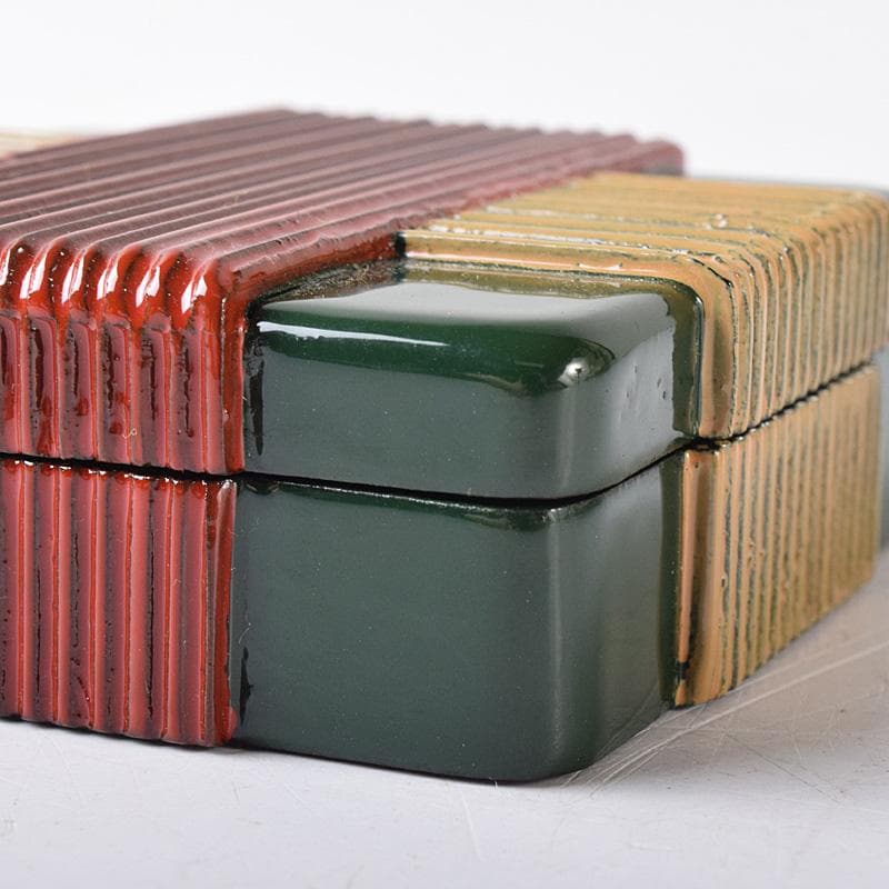 茶道具　輪島塗　喜三誠志作　糸巻香合　共箱　V　7567