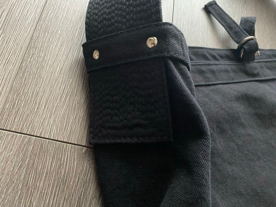 T.T newsboybag LOT.004 サイズ大 Black taiga