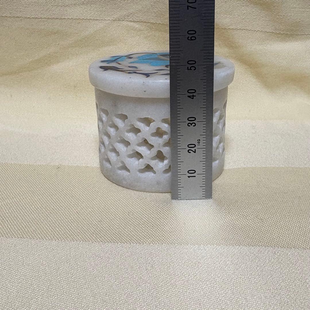 大理石　ジュエリーボックス　小物入れ