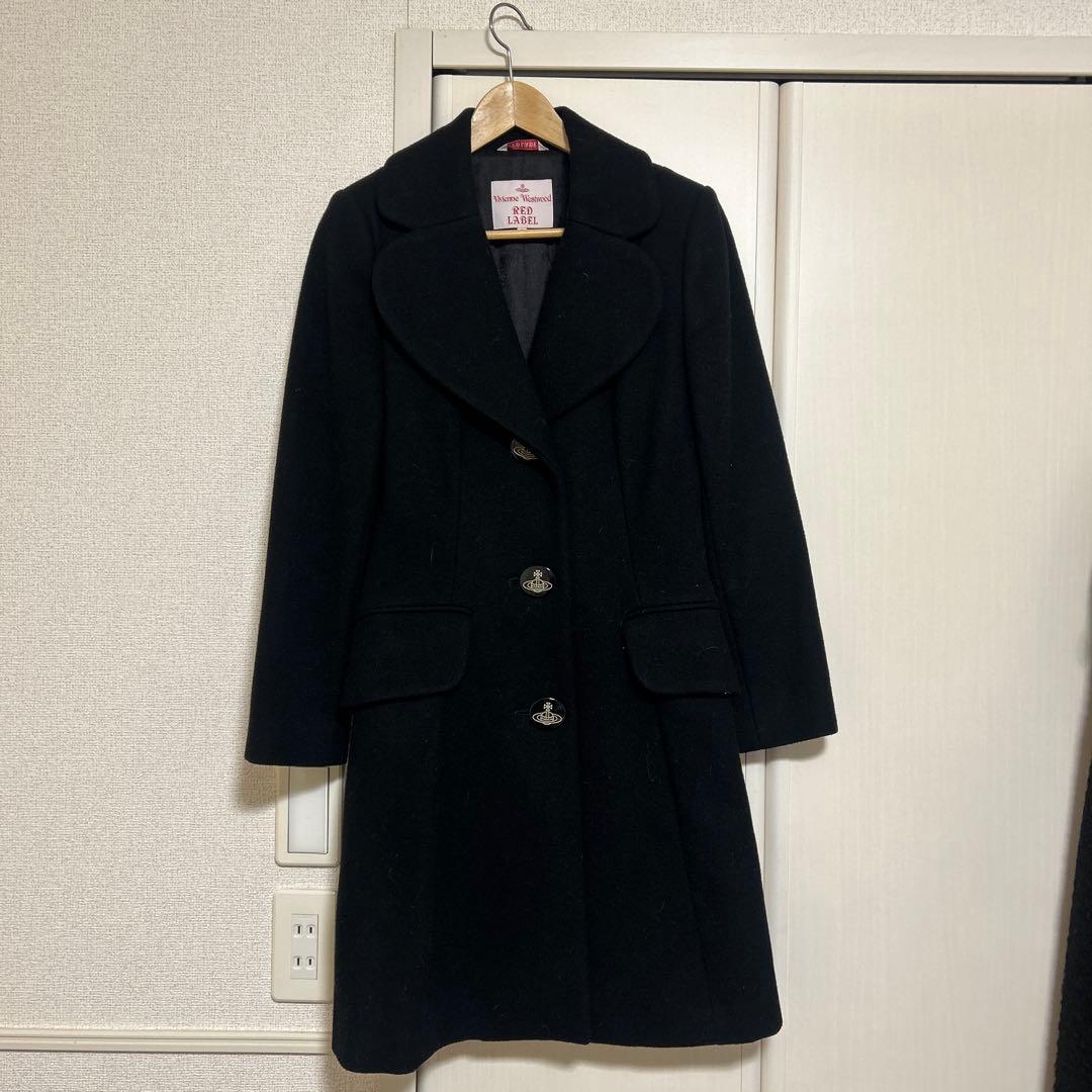 専用✨Vivienne Westwood RED LABEL ラブ襟コート　黒