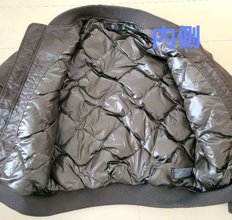 【ゆうすけ】ユニクロ +J ハイブリッドダウンオーバーサイズMA-1