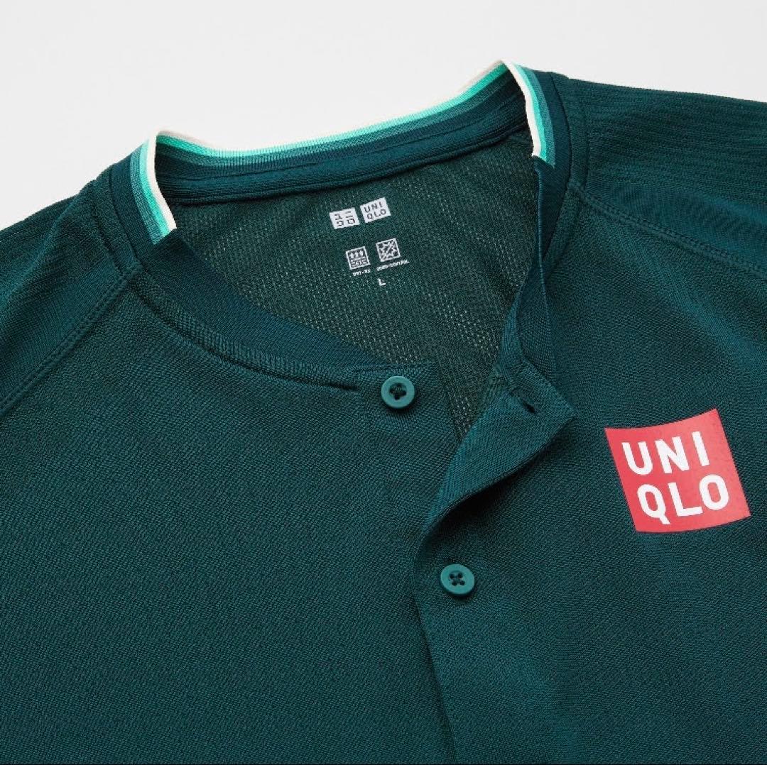 UNIQLO RF QATARオープン ウェア ダークグリーン/ホワイト 各1枚