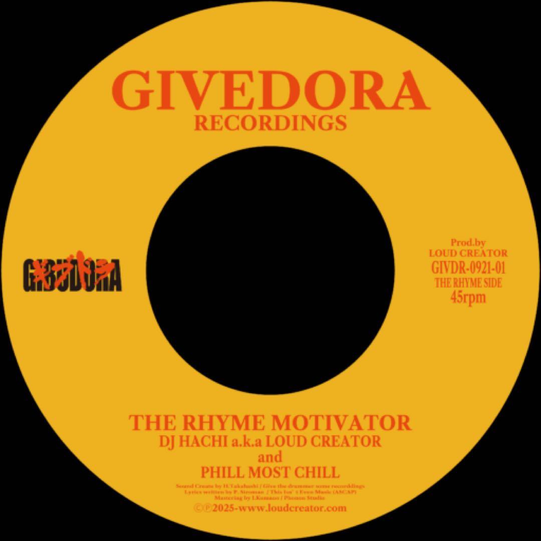 邦楽 THE RYHME MOTIVATOR DJ HACHI LOUDCREATOR