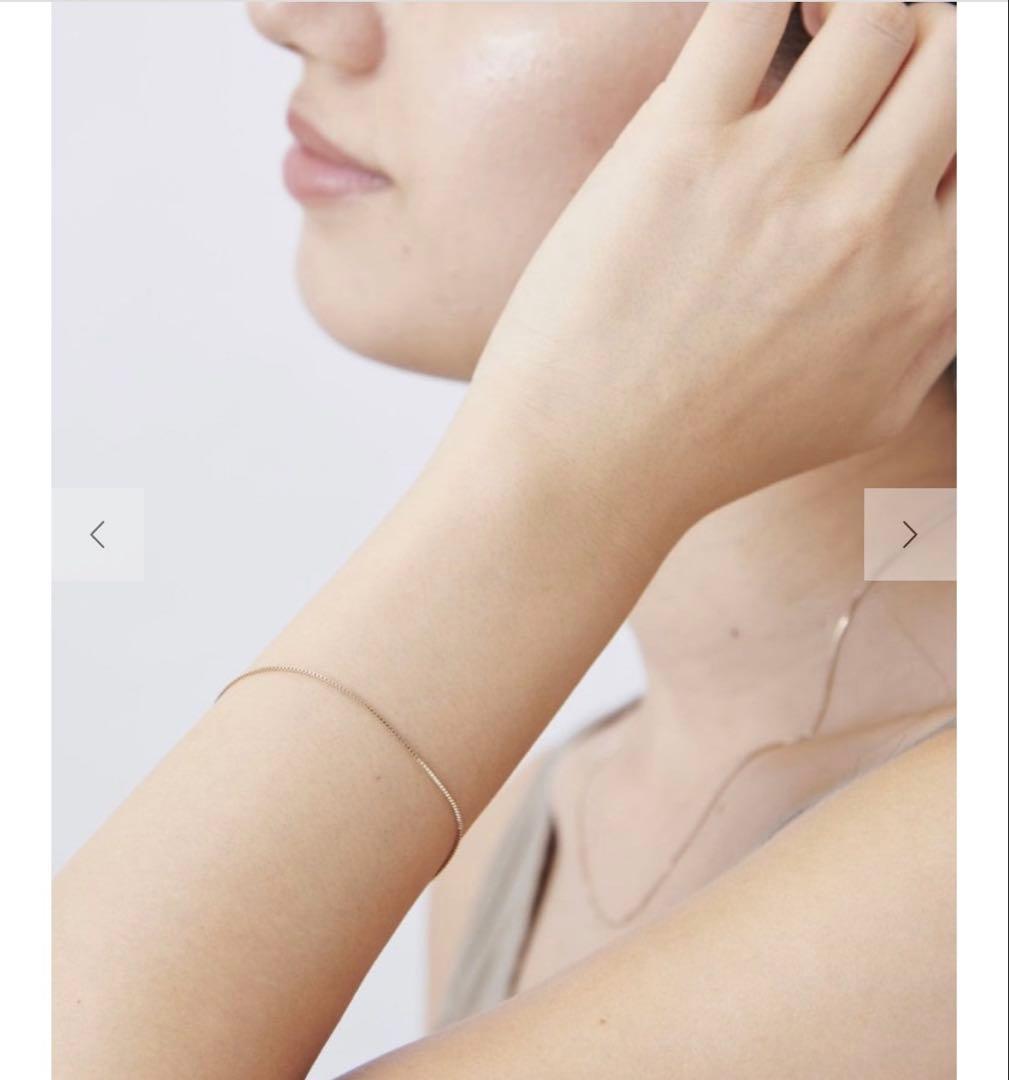 ete bijoux K18RBG トーン ベネチアンチェーン ブレスレット