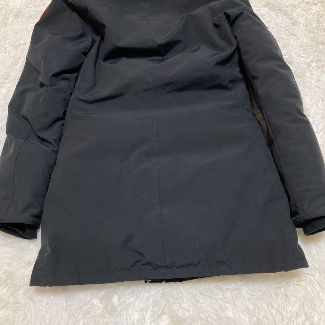 大人気 美品 カナダグース ダウンコート ブロンテ S リアルファー ブラック