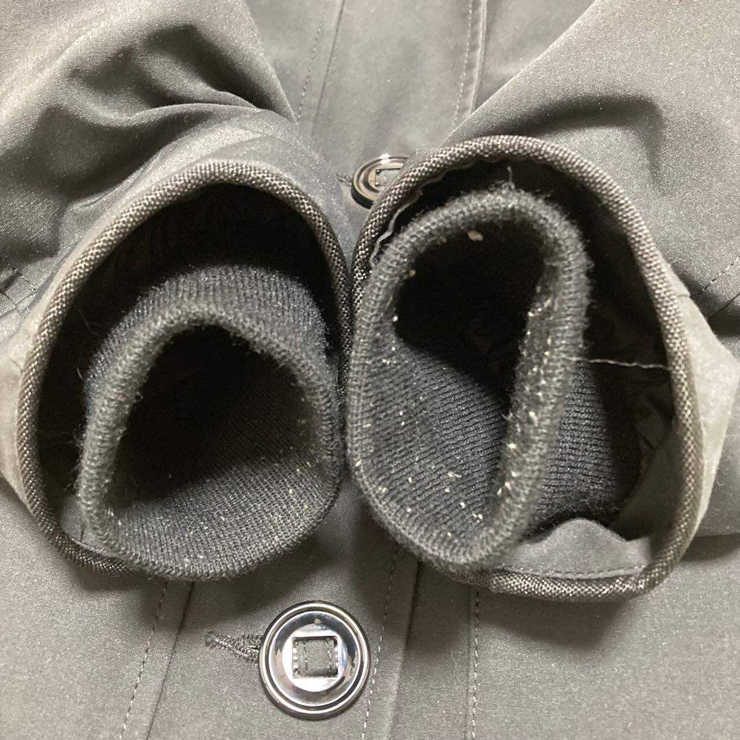 大人気 美品 カナダグース ダウンコート ブロンテ S リアルファー ブラック