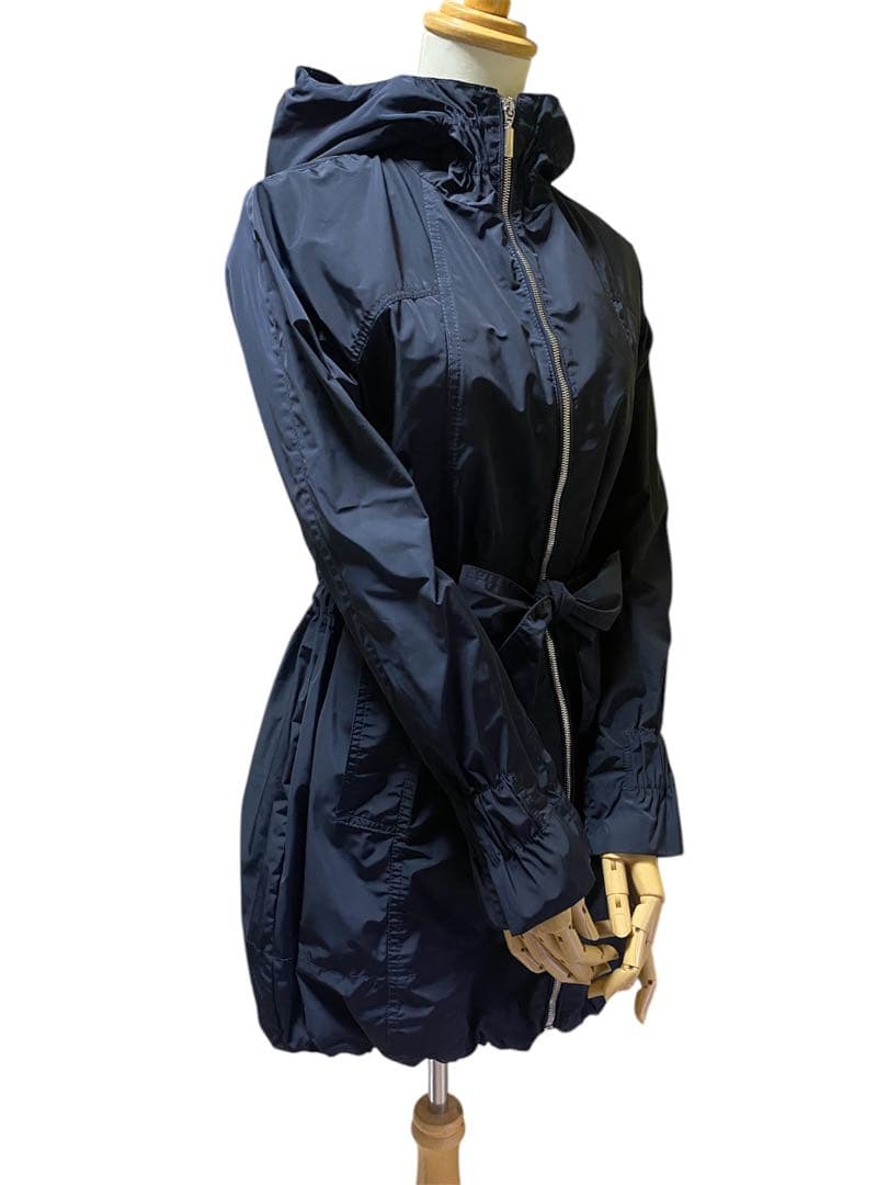 最終値下げ！＊MONCLER モンクレール ＊ウエストリボンナイロンコート