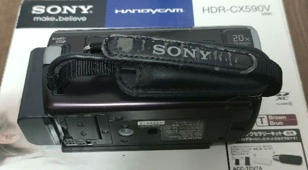 SONY HDビデオカメラ Handycam HDR-CX590V ブラウン