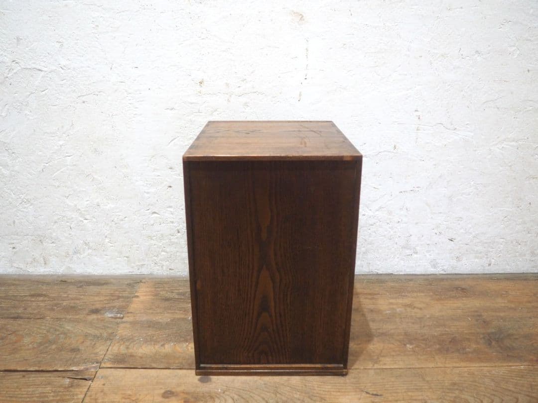 1108　ヴィンテージ　昭和レトロな小引き出し　収納棚　書類ケース　 チェスト