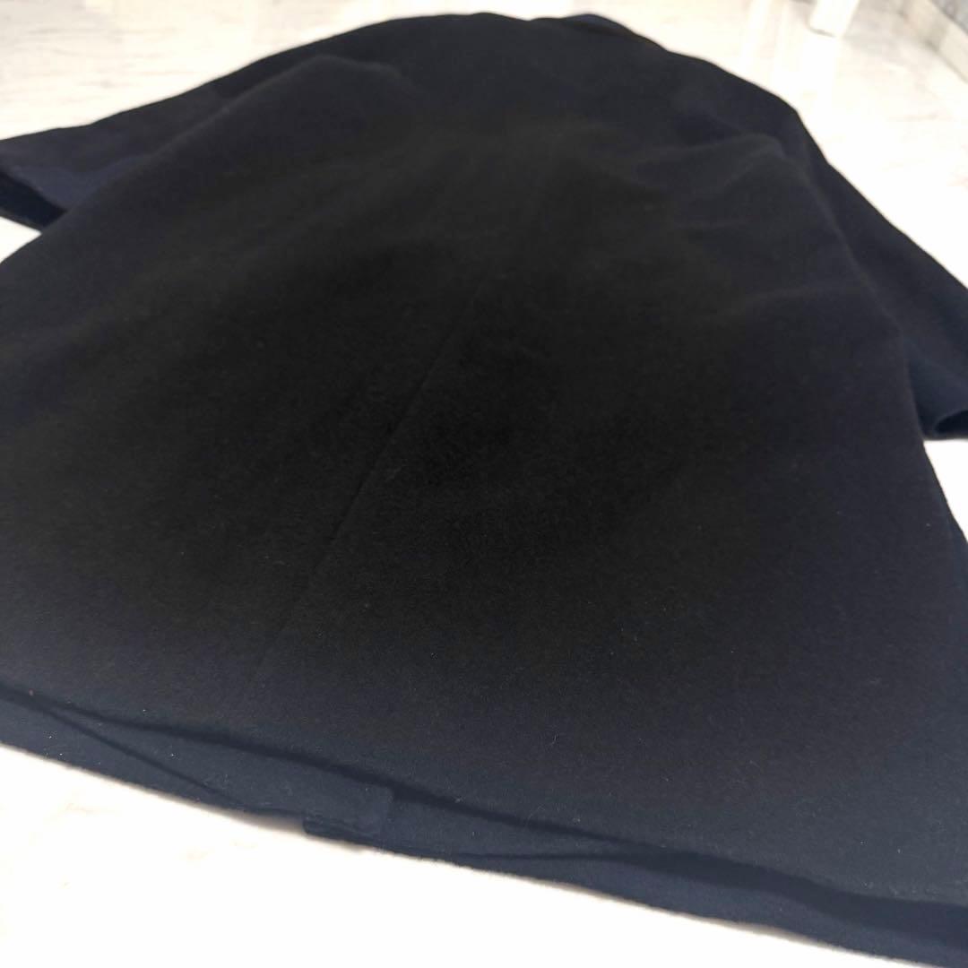 【美品✨️】ポールスミス ウール カシミヤ チェスター コート バイカラー 黒紺