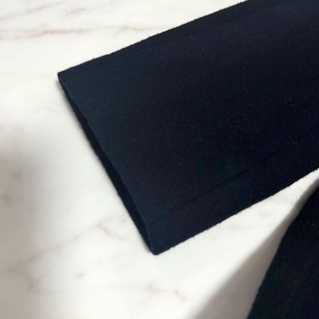 【美品✨️】ポールスミス ウール カシミヤ チェスター コート バイカラー 黒紺