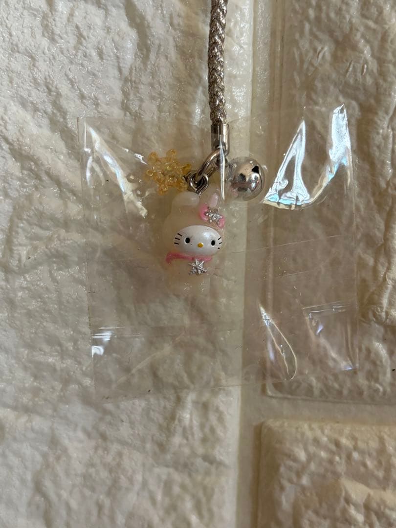 希少 ご当地キティ【北海道限定】4点セット 雪うさぎ 根付 ファスナーマスコット