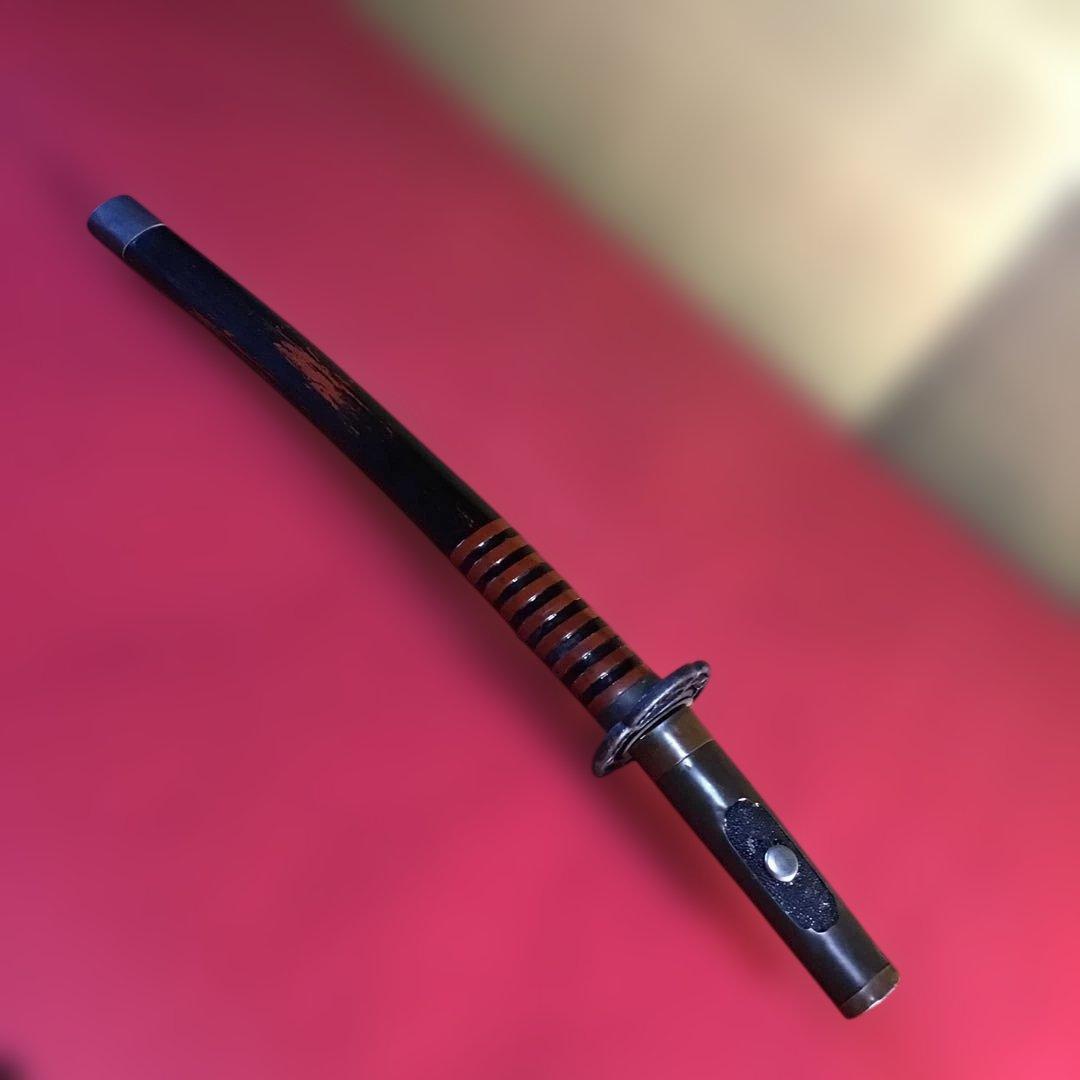 希少　江戸期変わり拵　繋ぎは13㎝刃合法ナイフ