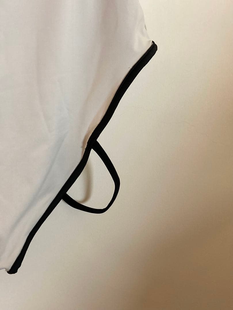 ANDMARY ベージュ ブラック ワンピース水着 アンドマリー