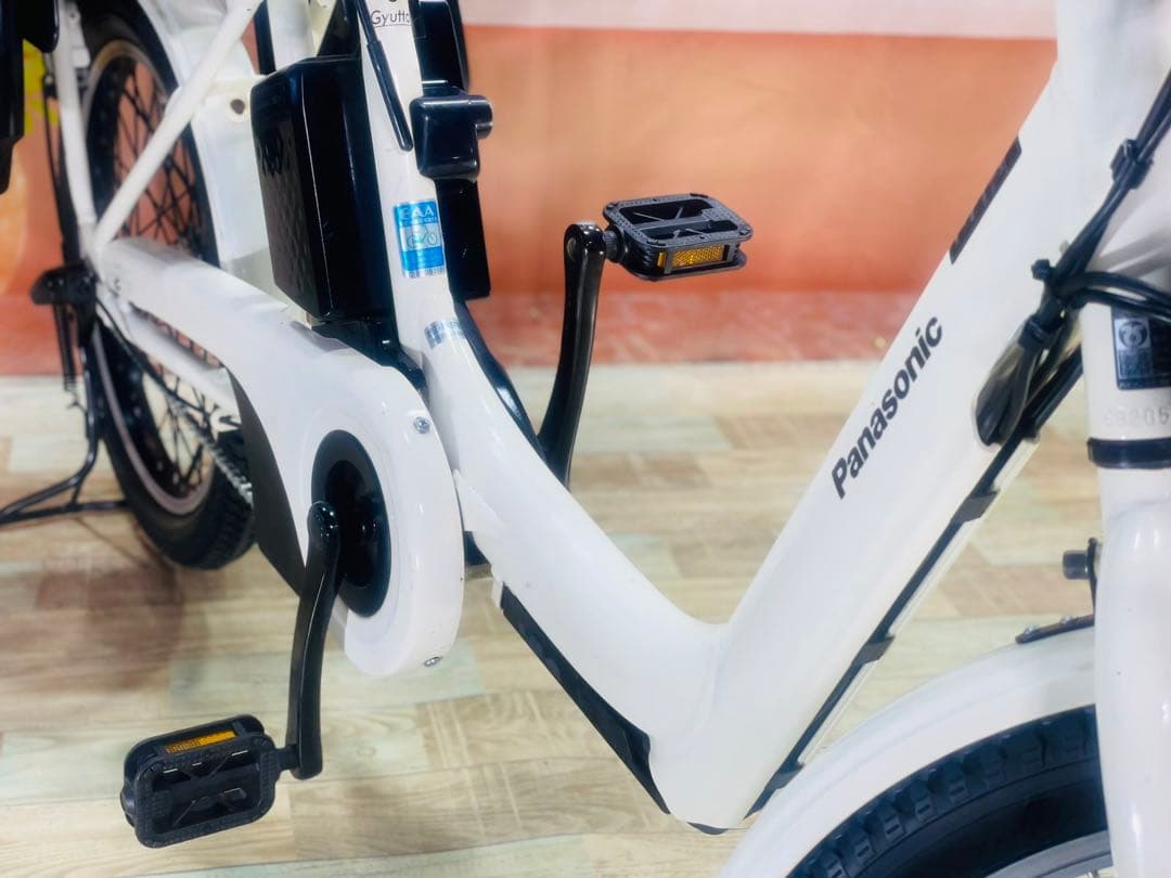 1年保証　ギュットアニーズ⭐️16AH子供乗せ電動アシスト自転車Y3188