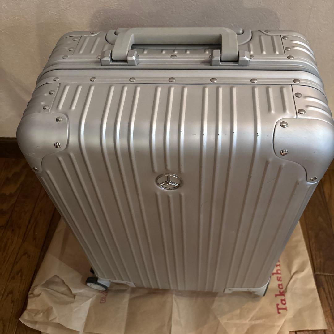 Mercedes Benzキャリーケース シルバー 中型