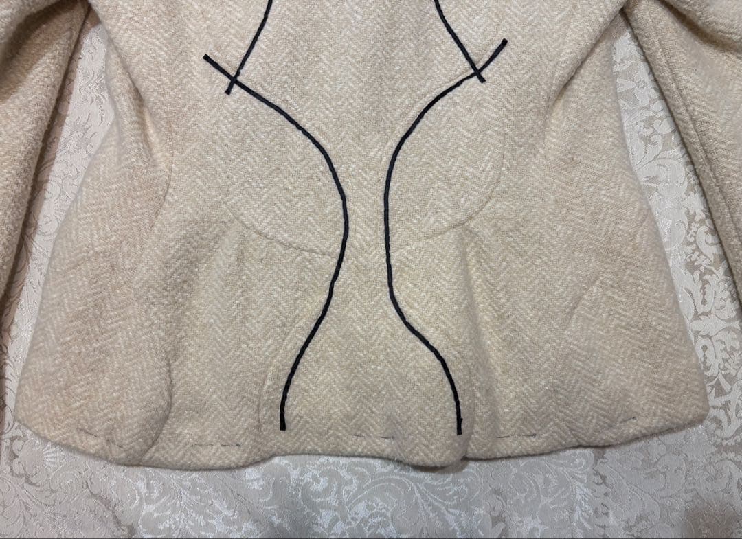 ISSEY MIYAKE アイボリー ジャケット　サイズ4