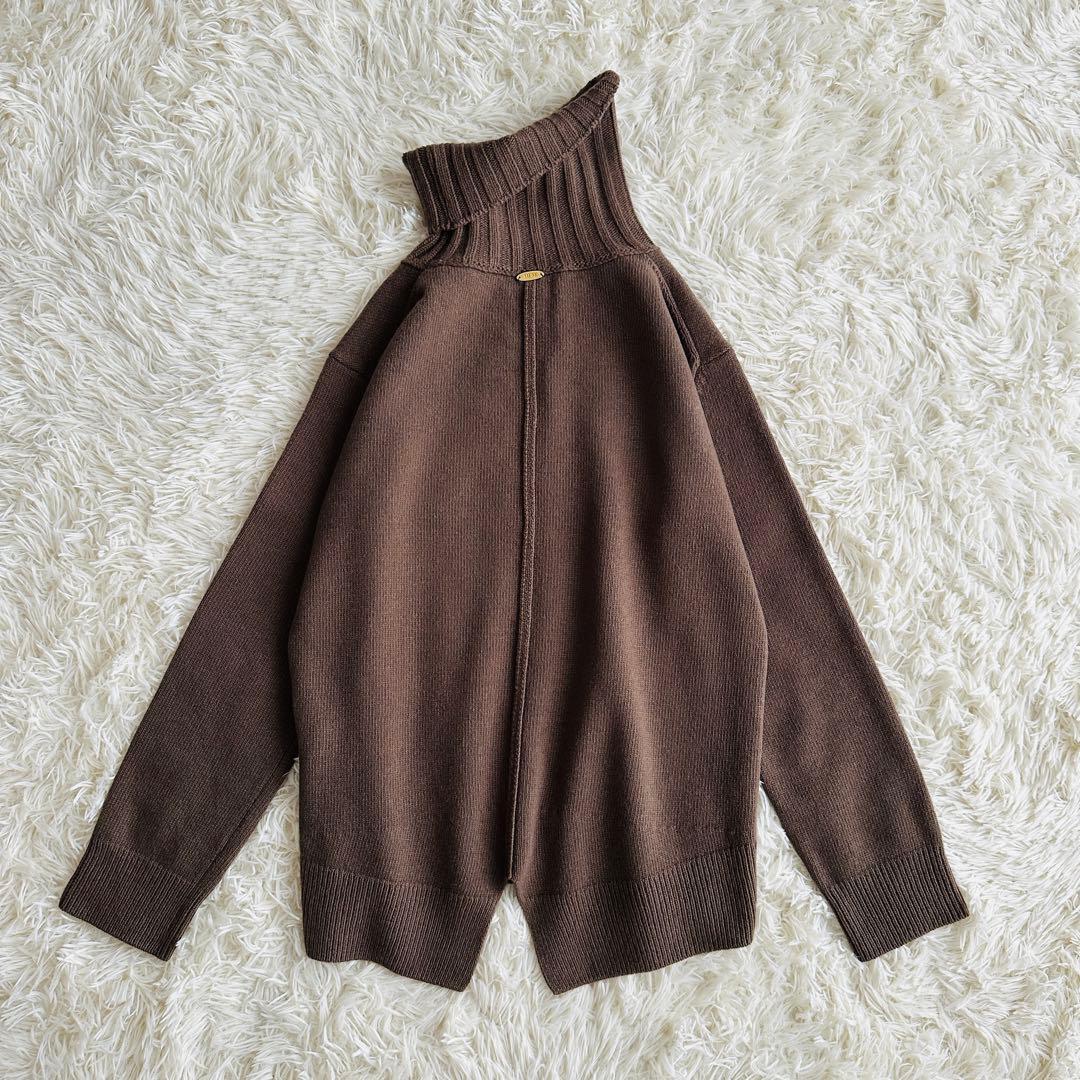 【未使用級✨】Deuxieme Classe JADEタートルニット ブラウン