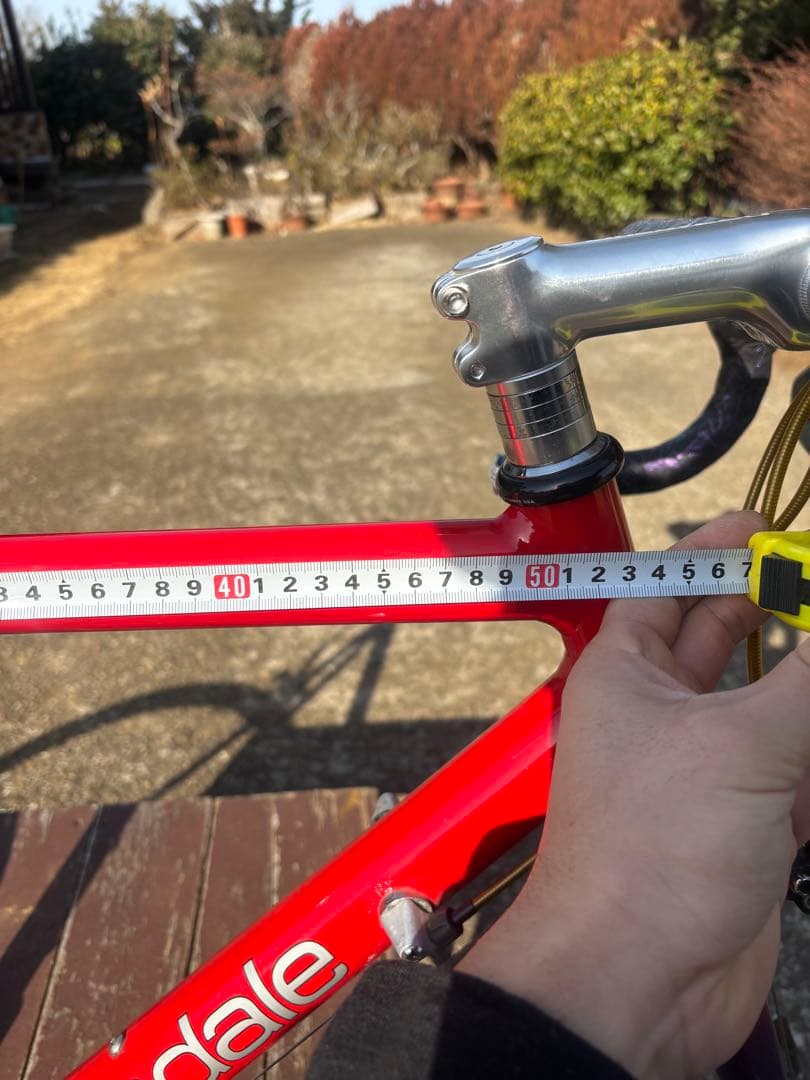 美品 Cannondale R700 ロードバイク 新品パーツ多数